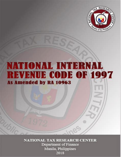 nirc lawphil|National Internal Revenue Code of 1977 .